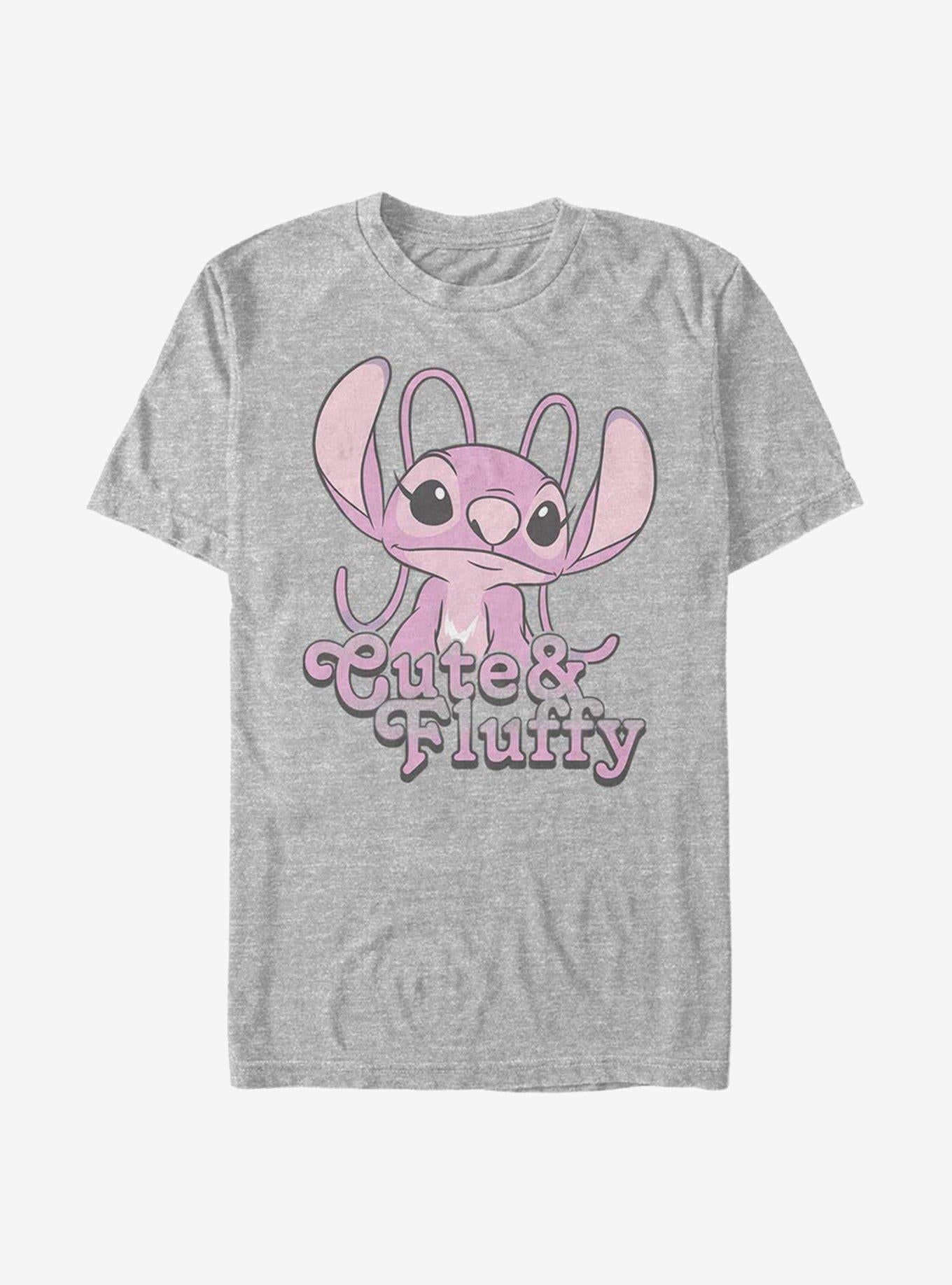 Disney Lilo Stitch Fluffy Angel T-Shirt | Premium Unisex T-Shirt, Trending Graphic Tee