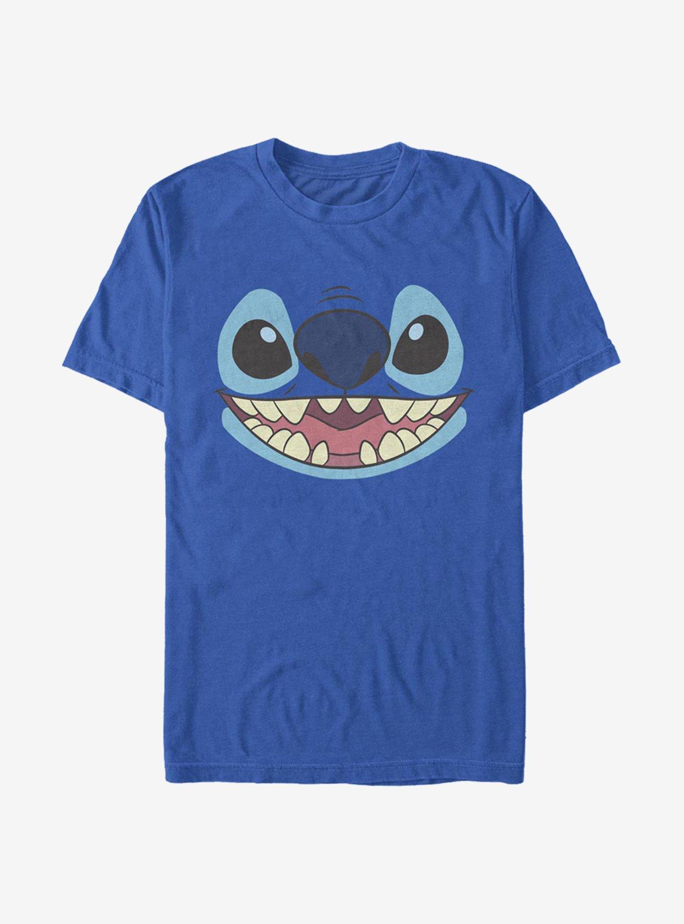 Disney Lilo Stitch Face Large T-Shirt T-Shirt | Trending Streetwear Style | High Demand Item