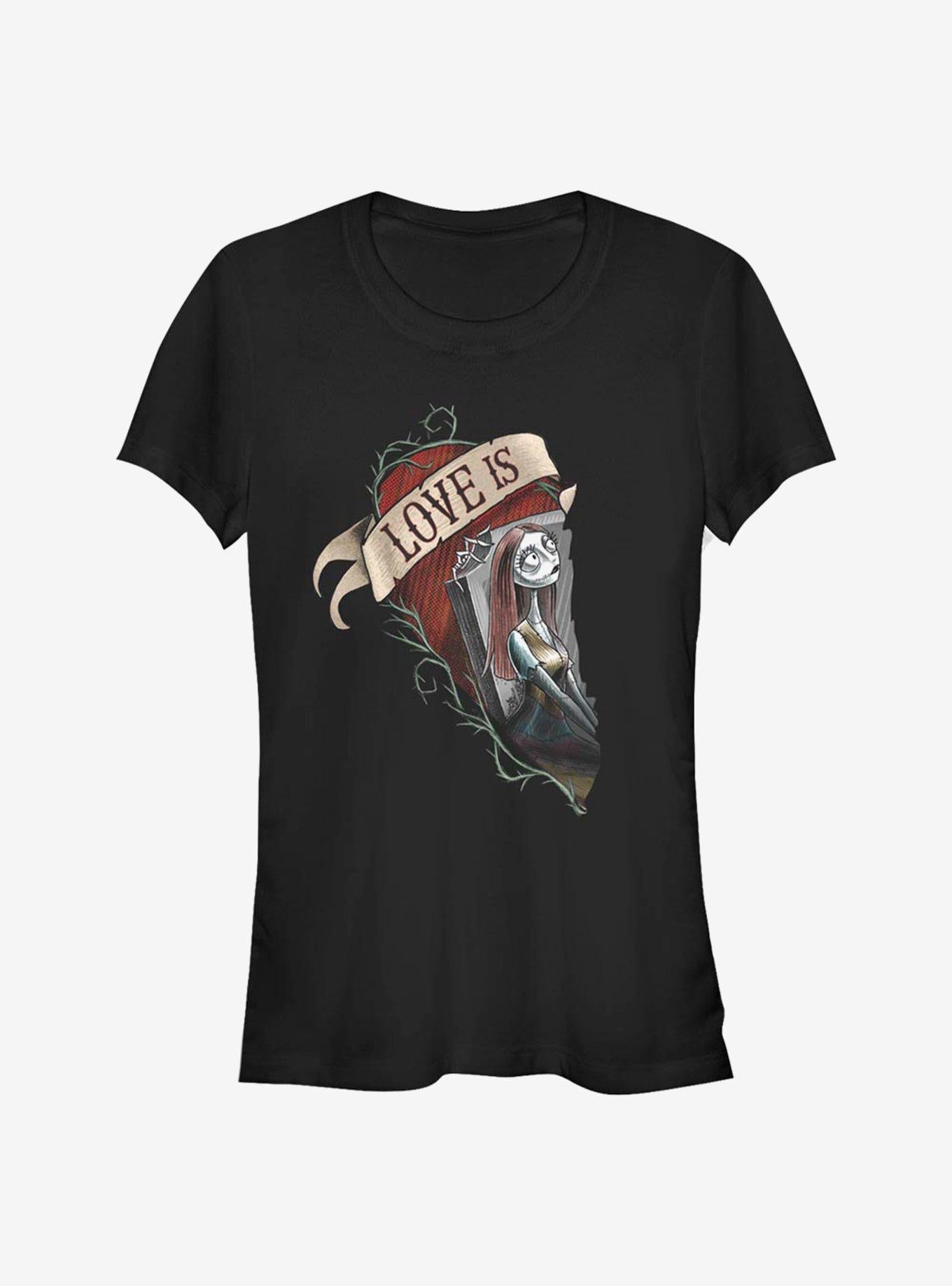 The Nightmare Before Christmas Sally Love Is Girls T-Shirt | Premium Unisex T-Shirt, Trending Graphic Tee