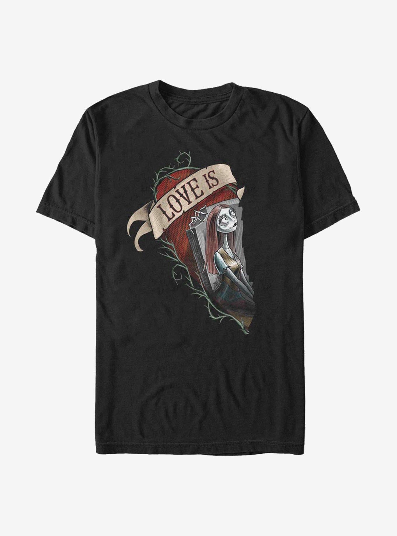 The Nightmare Before Christmas Sally Love Is T-Shirt | Premium Unisex T-Shirt, Trending Graphic Tee