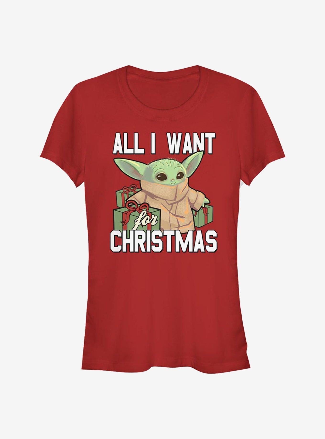 Star Wars The Mandalorian Christmas The Child Girls T-Shirt T-Shirt | Premium Graphic | Top Pick For Fans