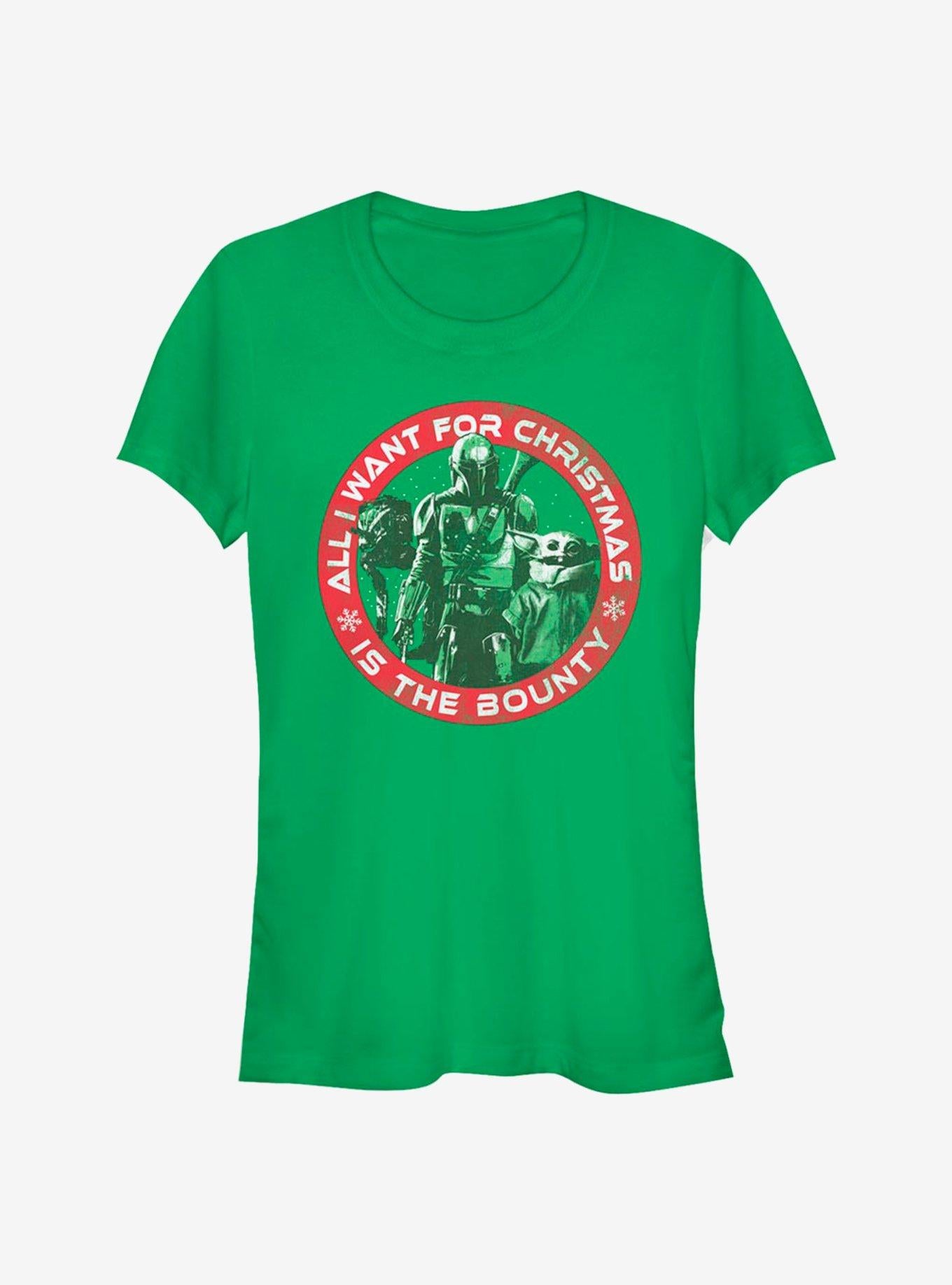 Star Wars The Mandalorian Christmas Bounty The Child Girls T-Shirt T-Shirt | Premium Graphic | High Demand Item