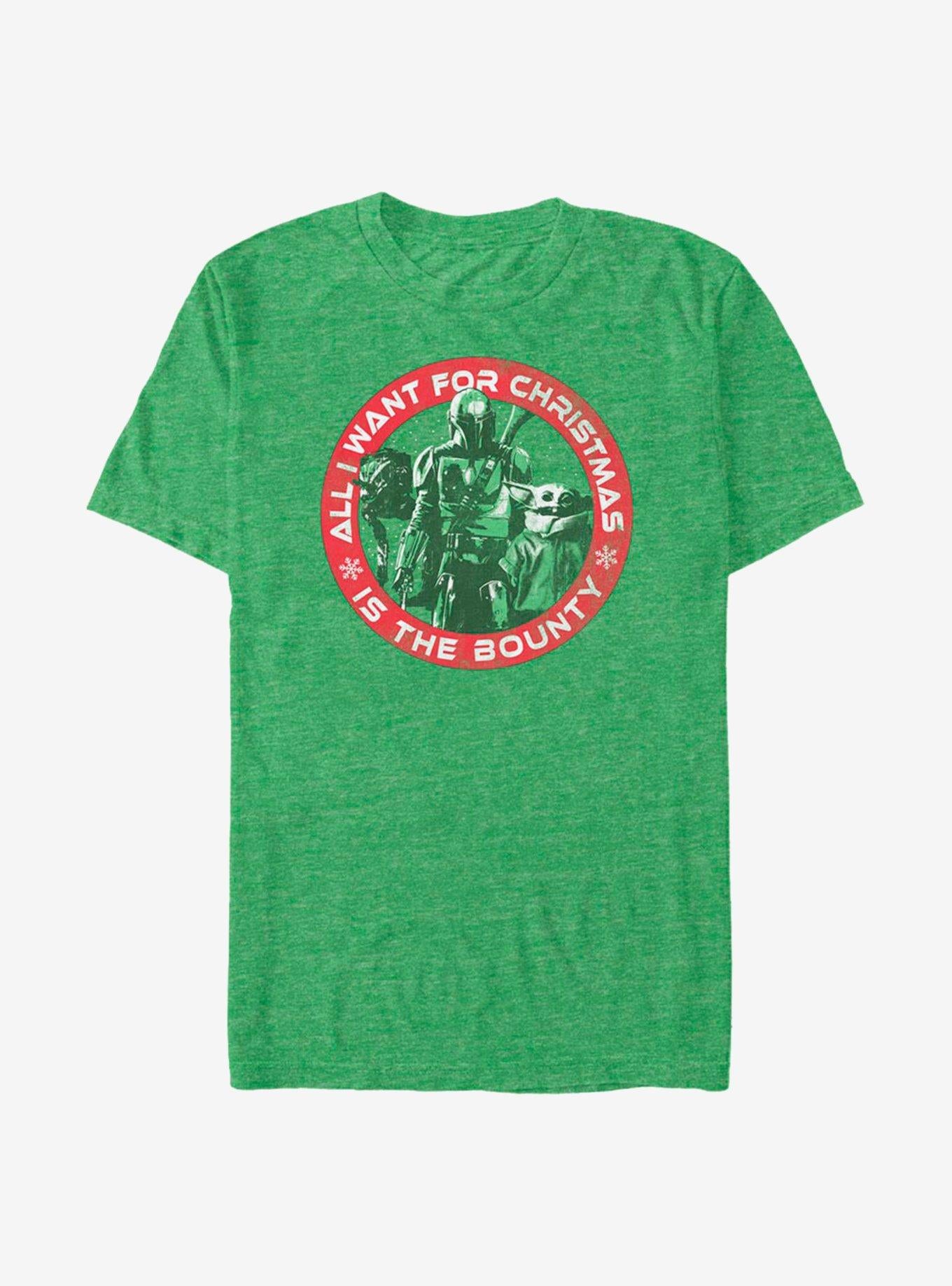 Star Wars The Mandalorian Christmas Bounty The Child T-Shirt T-Shirt | Best-Selling Artwork | Trending Now