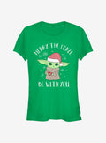 Star Wars The Mandalorian The Child Christmas Girls T-Shirt T-Shirt | Viral Style | Great Gift Idea