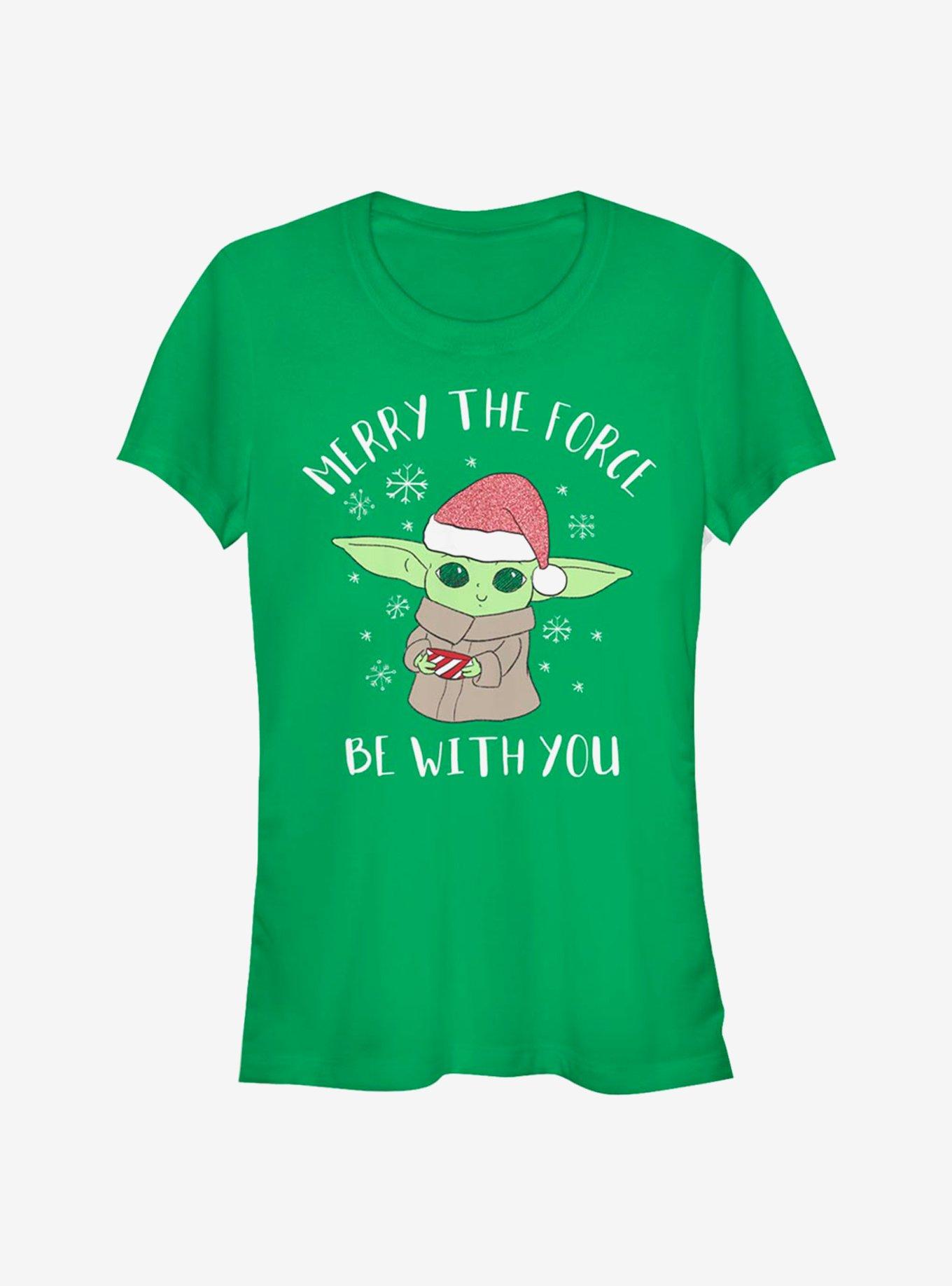 Star Wars The Mandalorian The Child Christmas Girls T-Shirt T-Shirt | Viral Style | Great Gift Idea