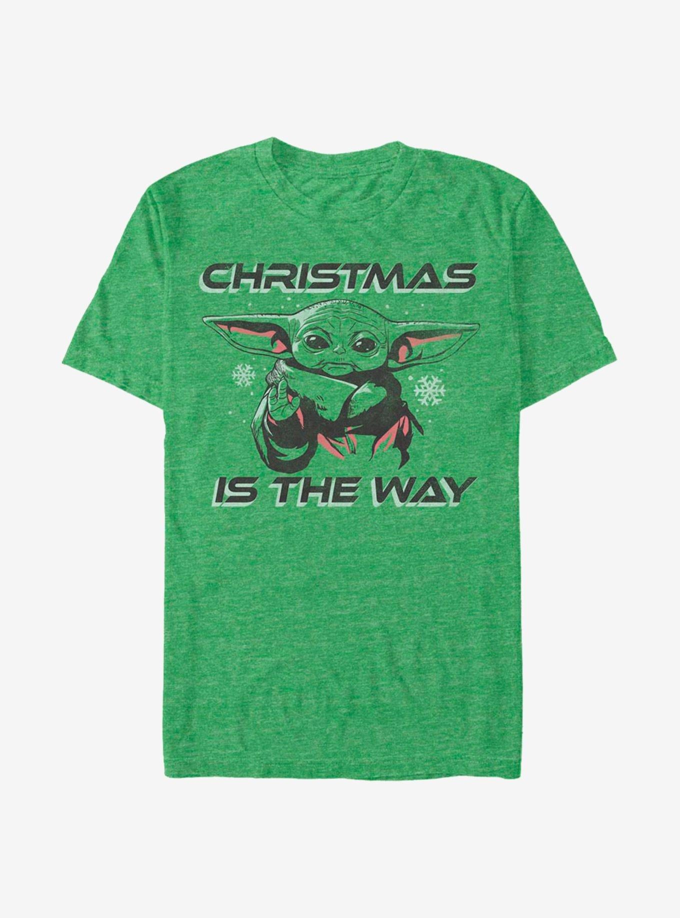 Star Wars The Mandalorian The Child Christmas Is The Way T-Shirt