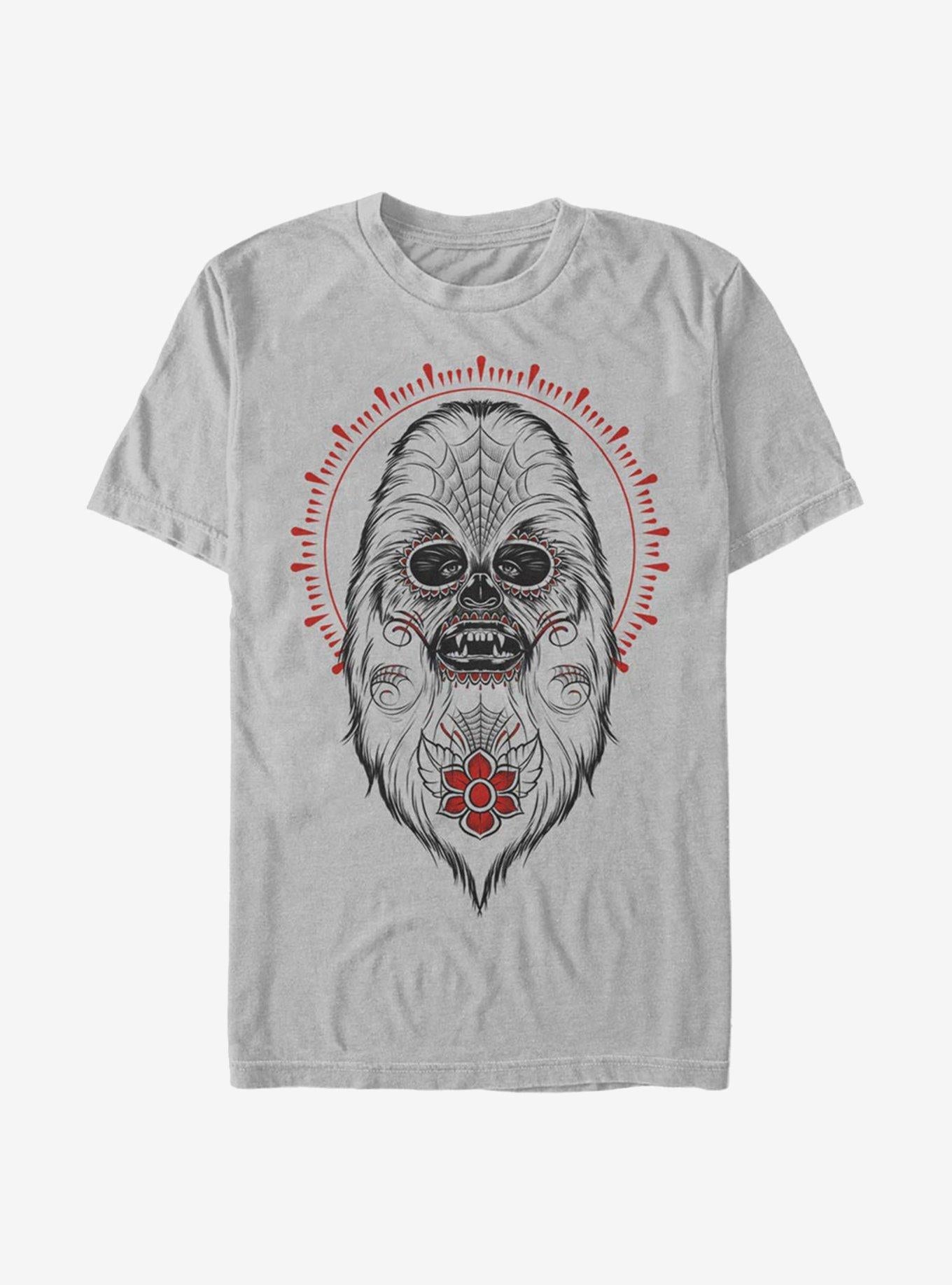 Star Wars Day Of The Dead Chewbacca T-Shirt | Premium Unisex T-Shirt, Trending Graphic Tee