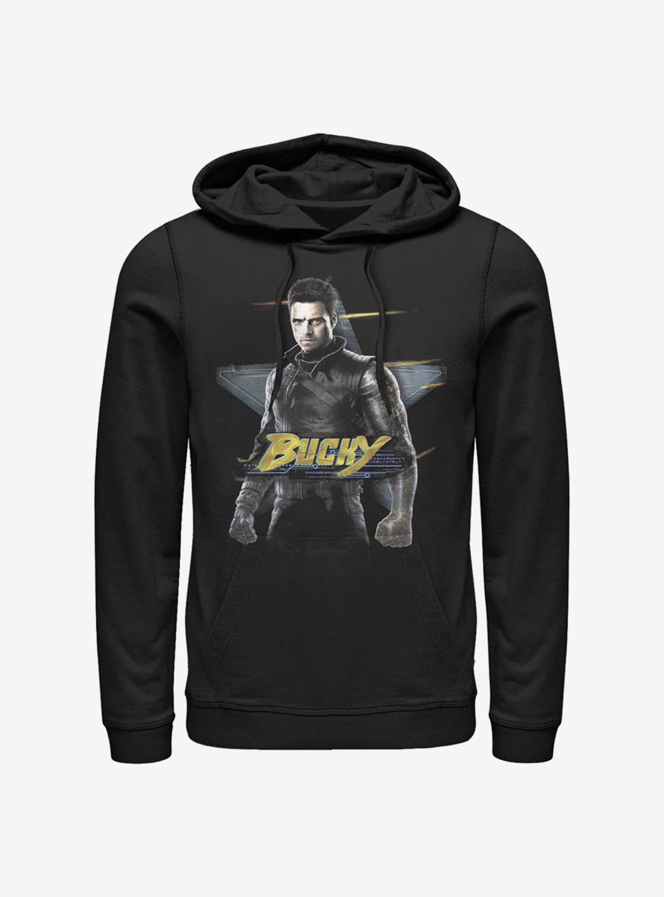 Marvel The Falcon And The Winter Soldier Bucky Hoodie