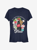 Star Wars Galaxy Christmas Girls T-Shirt T-Shirt | High-Quality Print | Perfect For Daily Wear