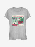 Star Wars Merry Yoda Christmas Girls T-Shirt T-Shirt | Aesthetic Graphic | Perfect For Daily Wear