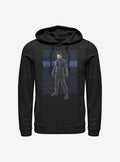 Marvel The Falcon And The Winter Soldier Winter Soldier Repeating Hoodie