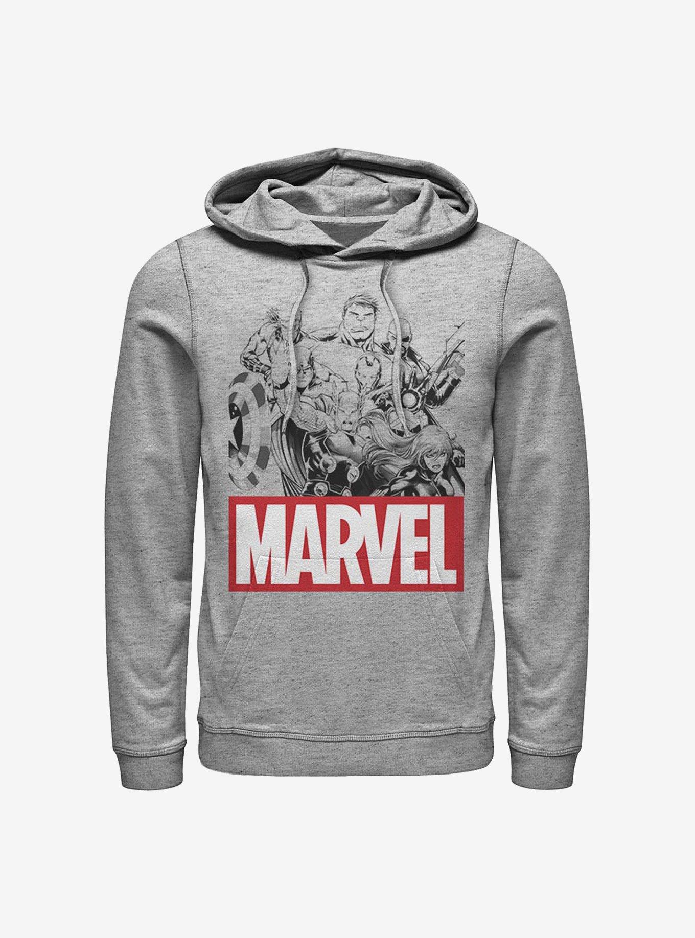 Marvel Avengers Marvel Group Hoodie