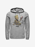 Marvel Guardians Of The Galaxy Groot Tape Hoodie