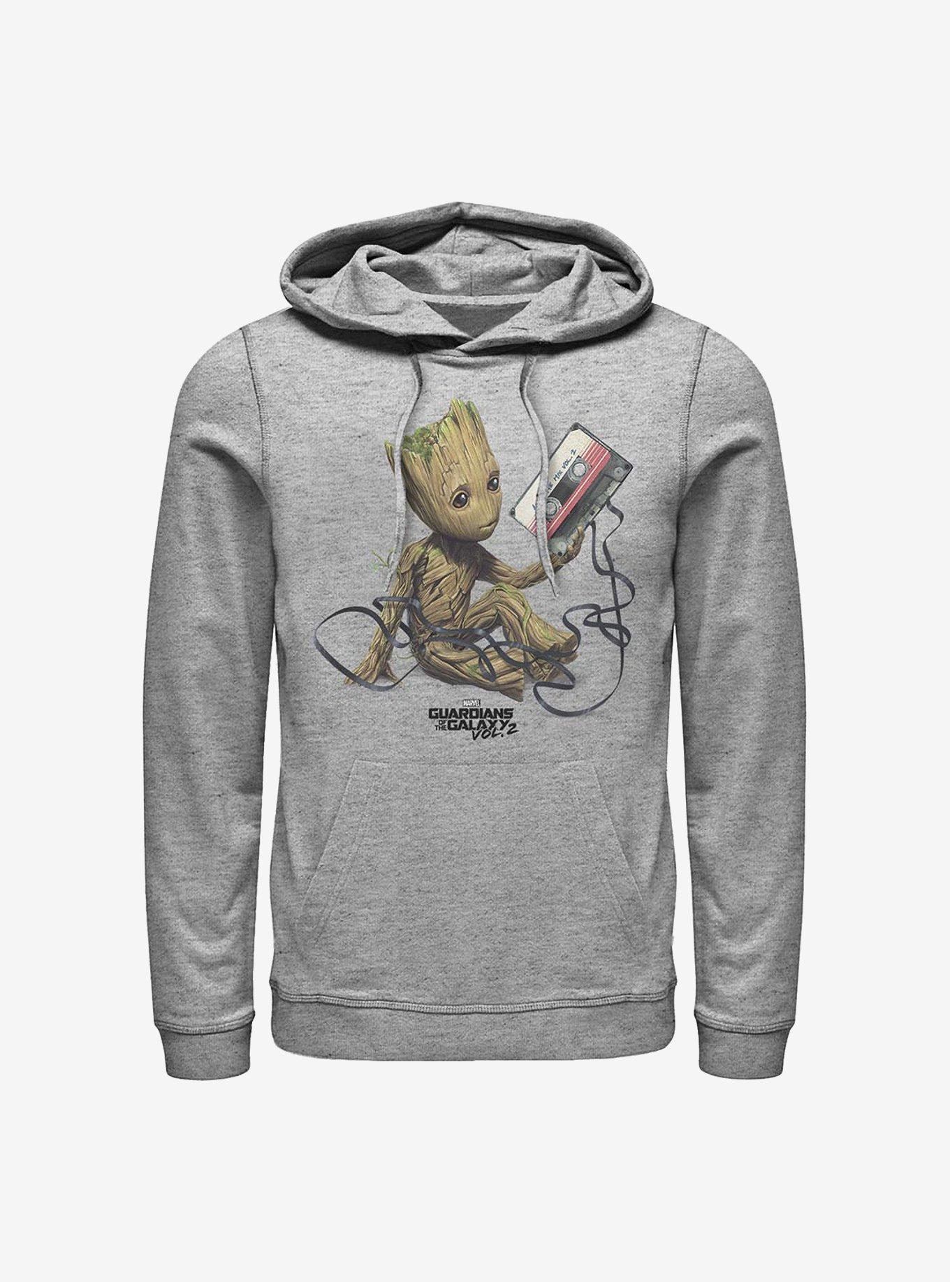 Marvel Guardians Of The Galaxy Groot Tape Hoodie