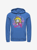 Nintendo Mario Peach Holiday Wreath Hoodie