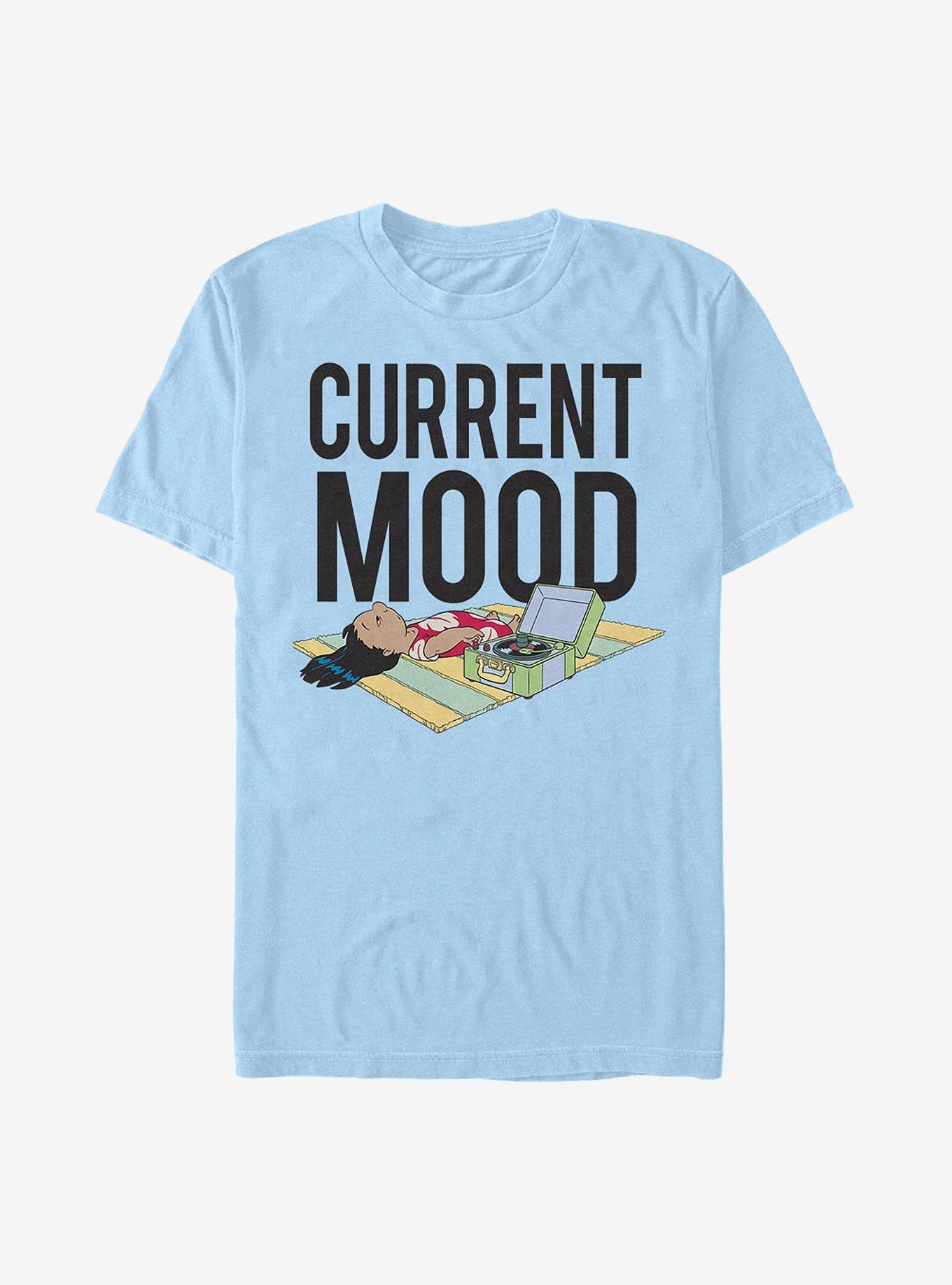 Disney Lilo Stitch Current Mood Lilo T-Shirt T-Shirt | Top Trending Artwork | Must-Have Style