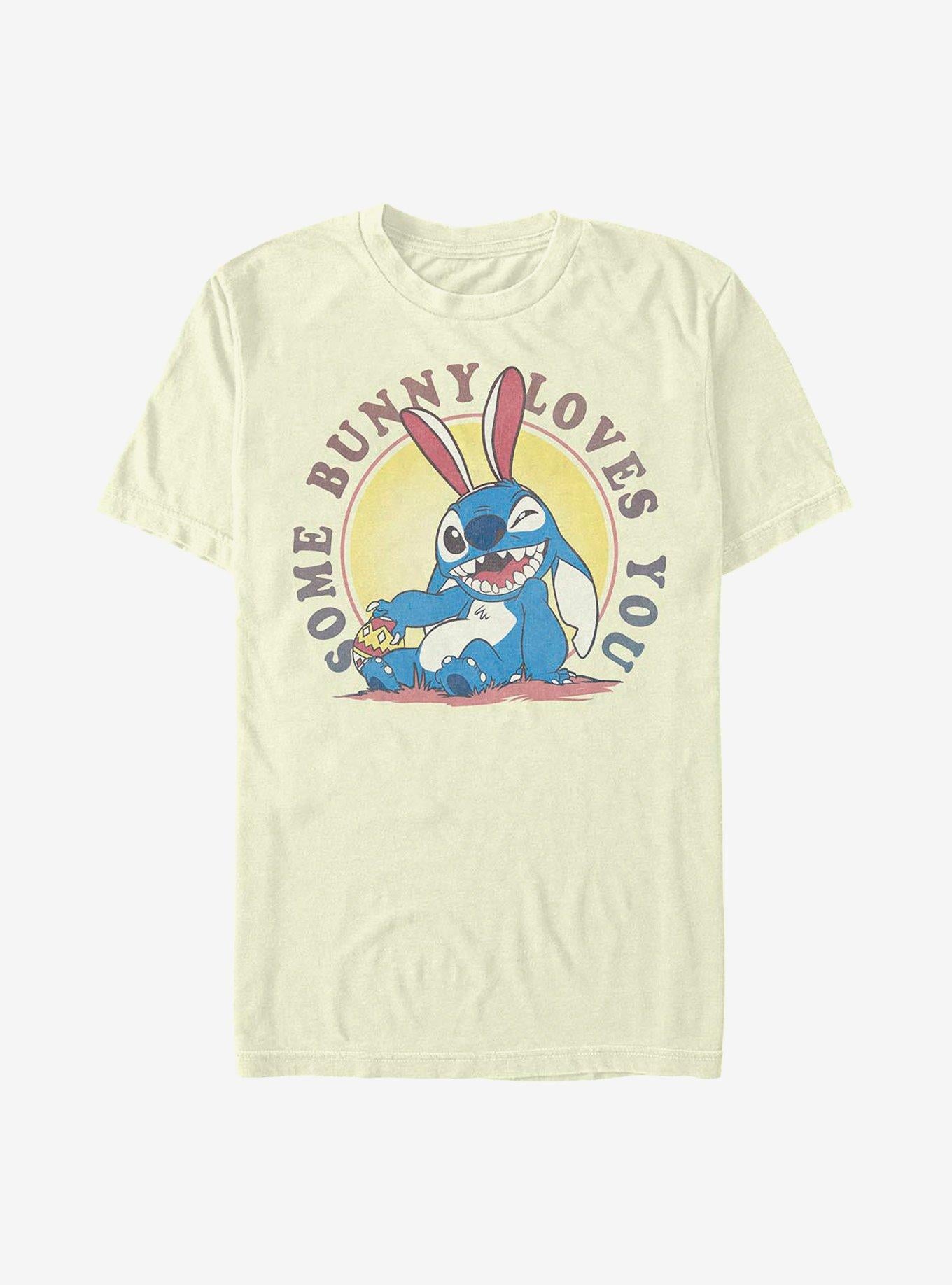 Disney Lilo Stitch Some Bunny Loves You T-Shirt T-Shirt | Trending Design | High Demand Item