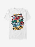 Marvel Avengers Last Day Of School T-Shirt | Premium Unisex T-Shirt, Trending Graphic Tee