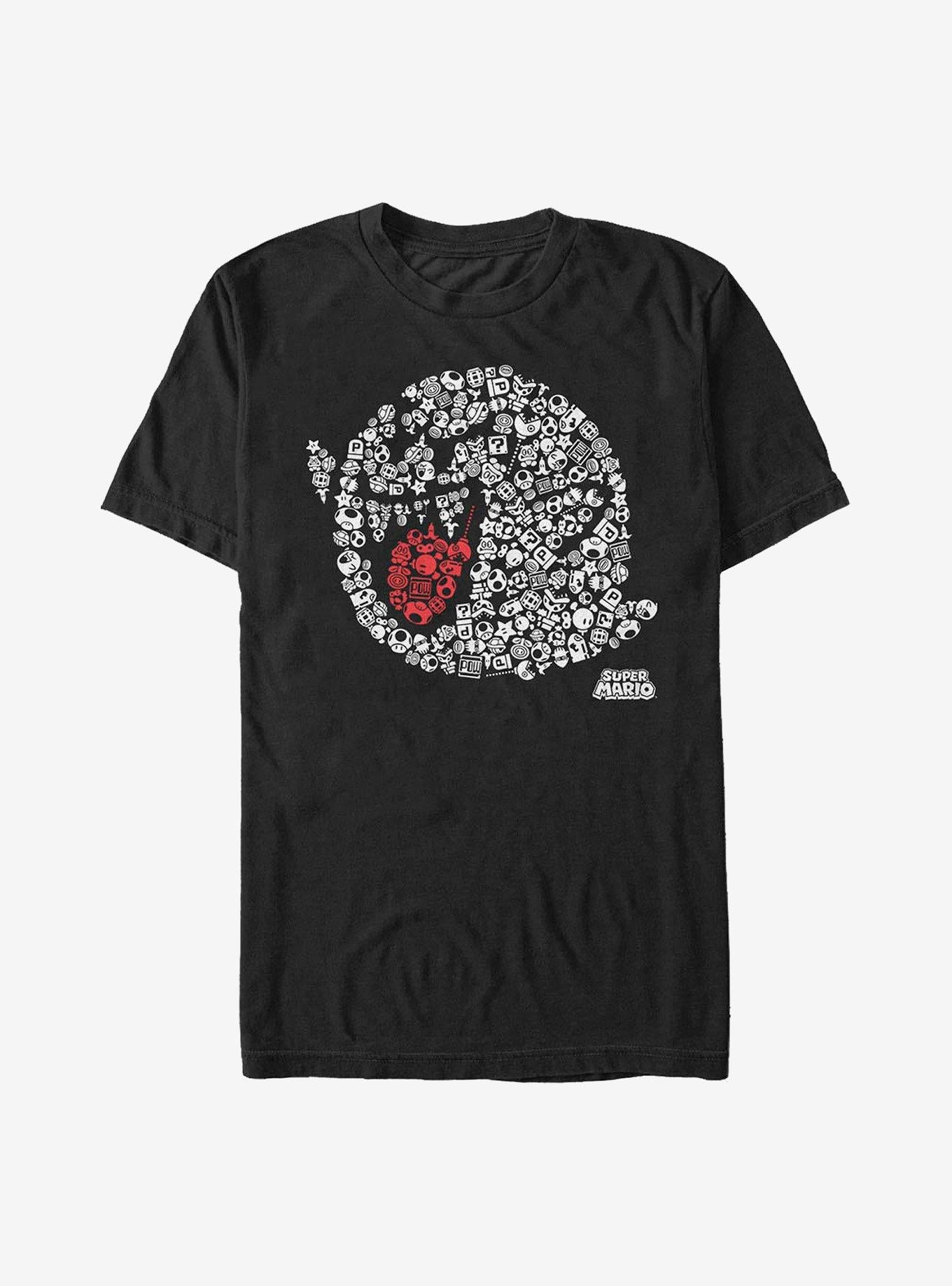 Nintendo Mario Boo Filled T-Shirt | Premium Unisex T-Shirt, Trending Graphic Tee