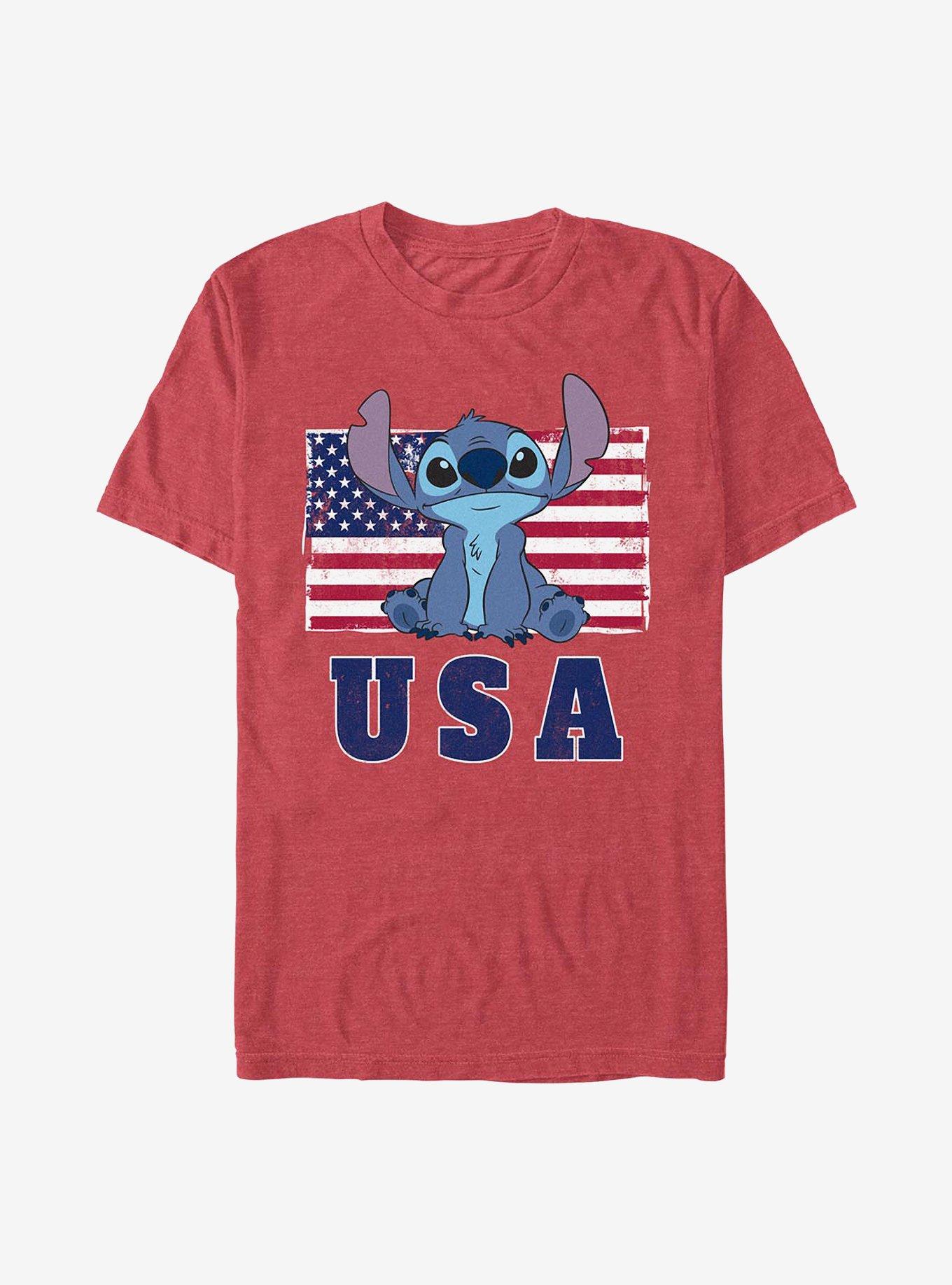 Disney Lilo Stitch 'Merica Stitch T-Shirt T-Shirt | Premium Graphic | Trending Now