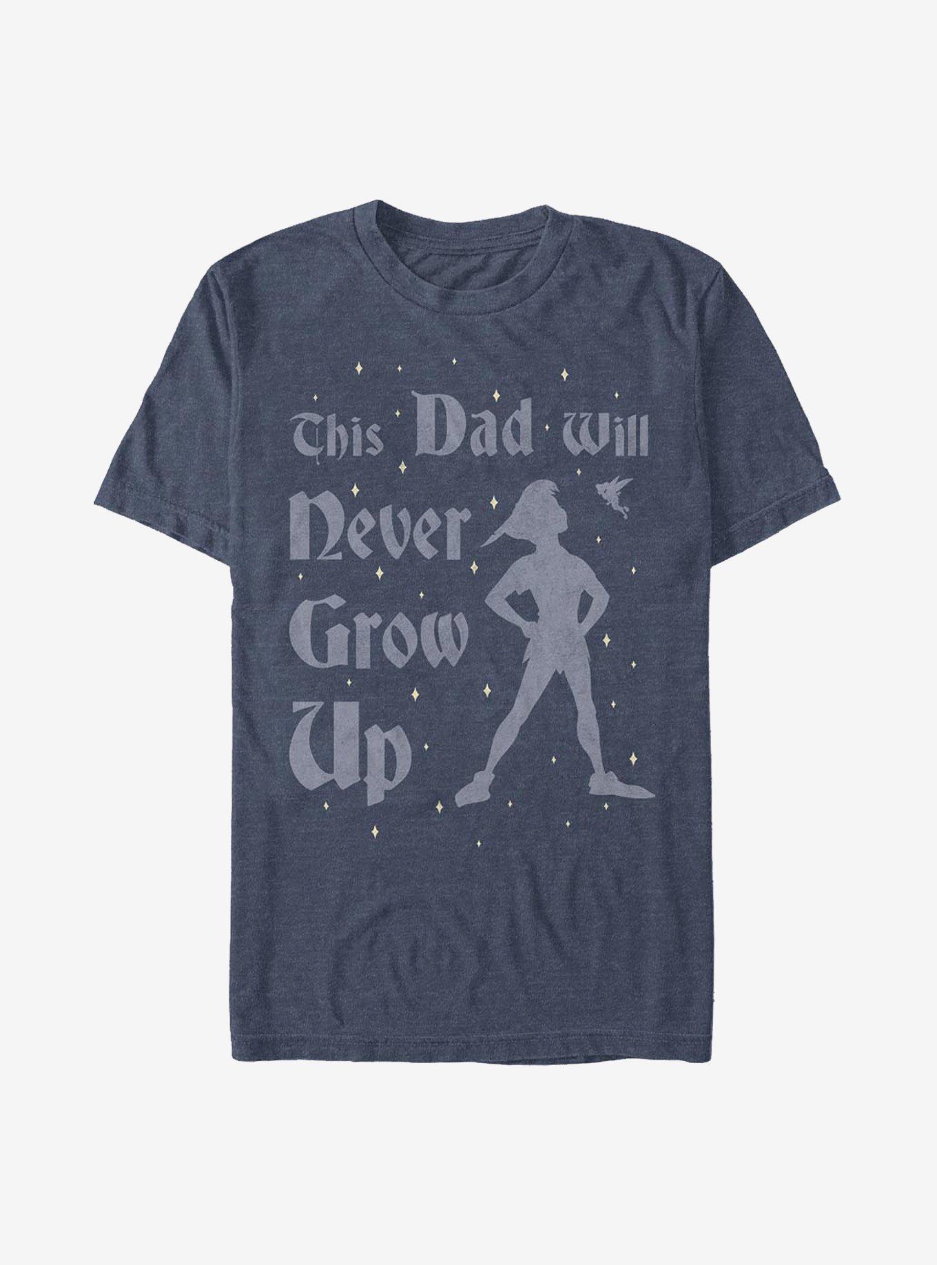Disney Peter Pan This Dad Wont Grow Up T-Shirt | Premium Unisex T-Shirt, Trending Graphic Tee