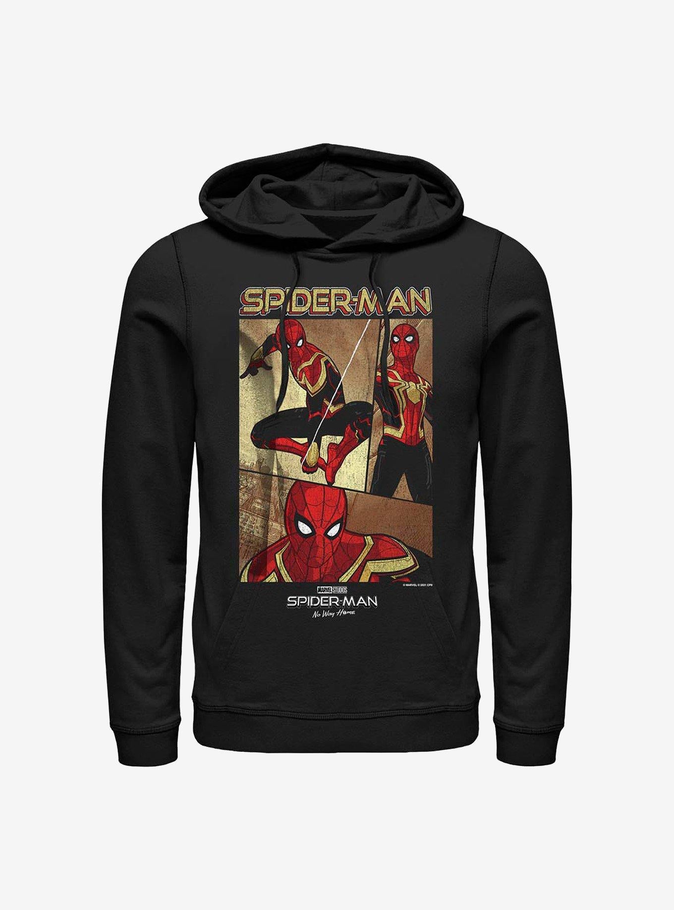 Marvel Spider-Man: No Way Home Three Panel Spidey Hoodie