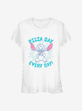 Disney Lilo Stitch Pizza Day Every Day Girls T-Shirt | Premium Unisex T-Shirt, Trending Graphic Tee