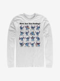 Disney Lilo Stitch Moods Long-Sleeve T-Shirt T-Shirt | Trending Streetwear Style | Must-Have Style