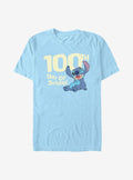 Disney Lilo Stitch 100th Day Of School T-Shirt | Premium Unisex T-Shirt, Trending Graphic Tee