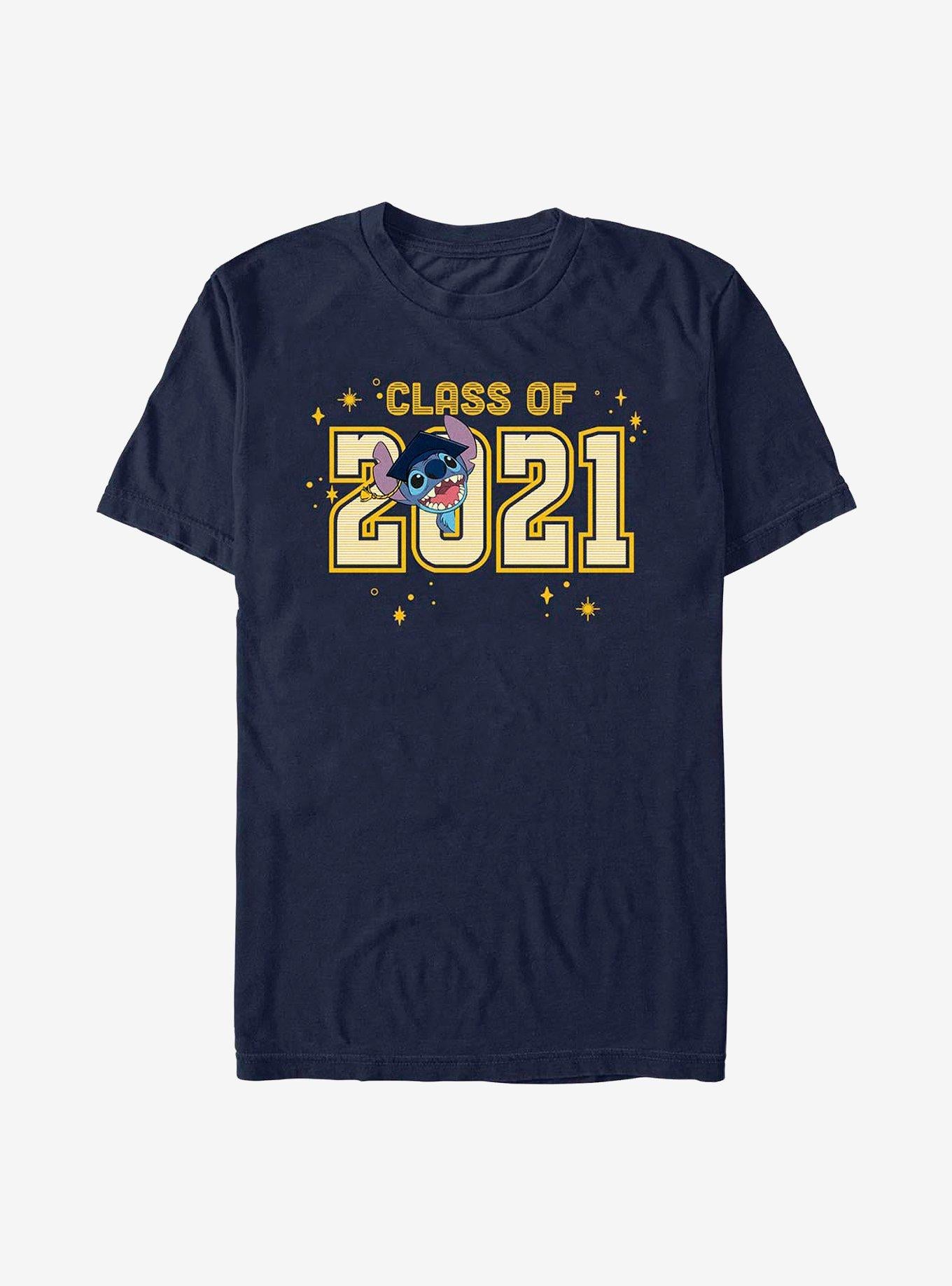 Disney Lilo Stitch Class Of 2021 T-Shirt T-Shirt | Bold Graphic Edition | Must-Have Style