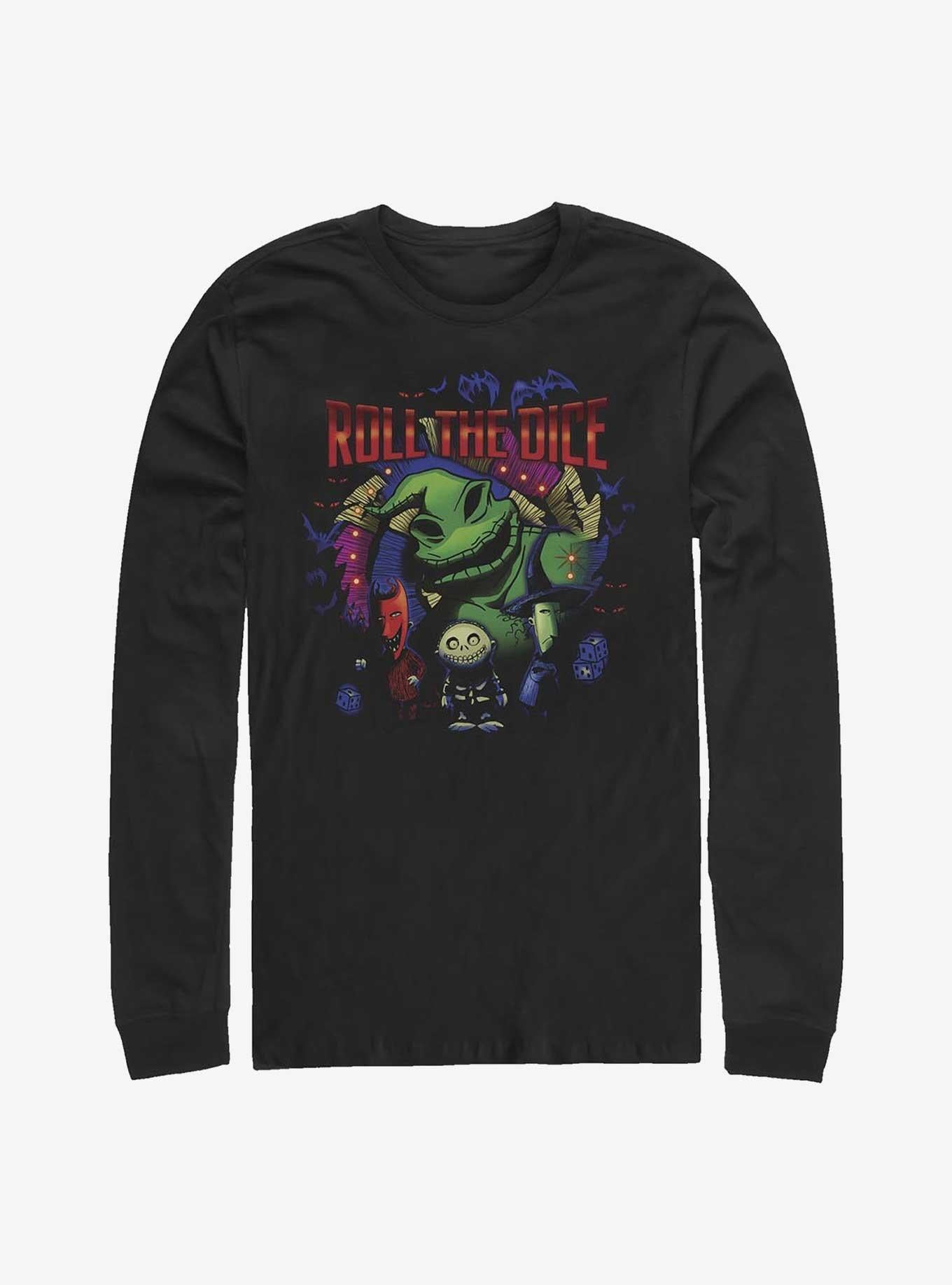 The Nightmare Before Christmas Oogie Dice Long-Sleeve T-Shirt T-Shirt | Streetwear Vibe | Great Gift Idea