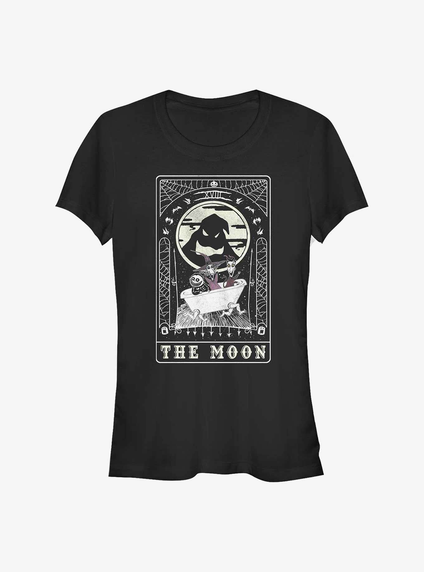 The Nightmare Before Christmas Oogie Boogie The Moon Tarot Card Girls T-Shirt T-Shirt | Streetwear Vibe | Great Gift Idea