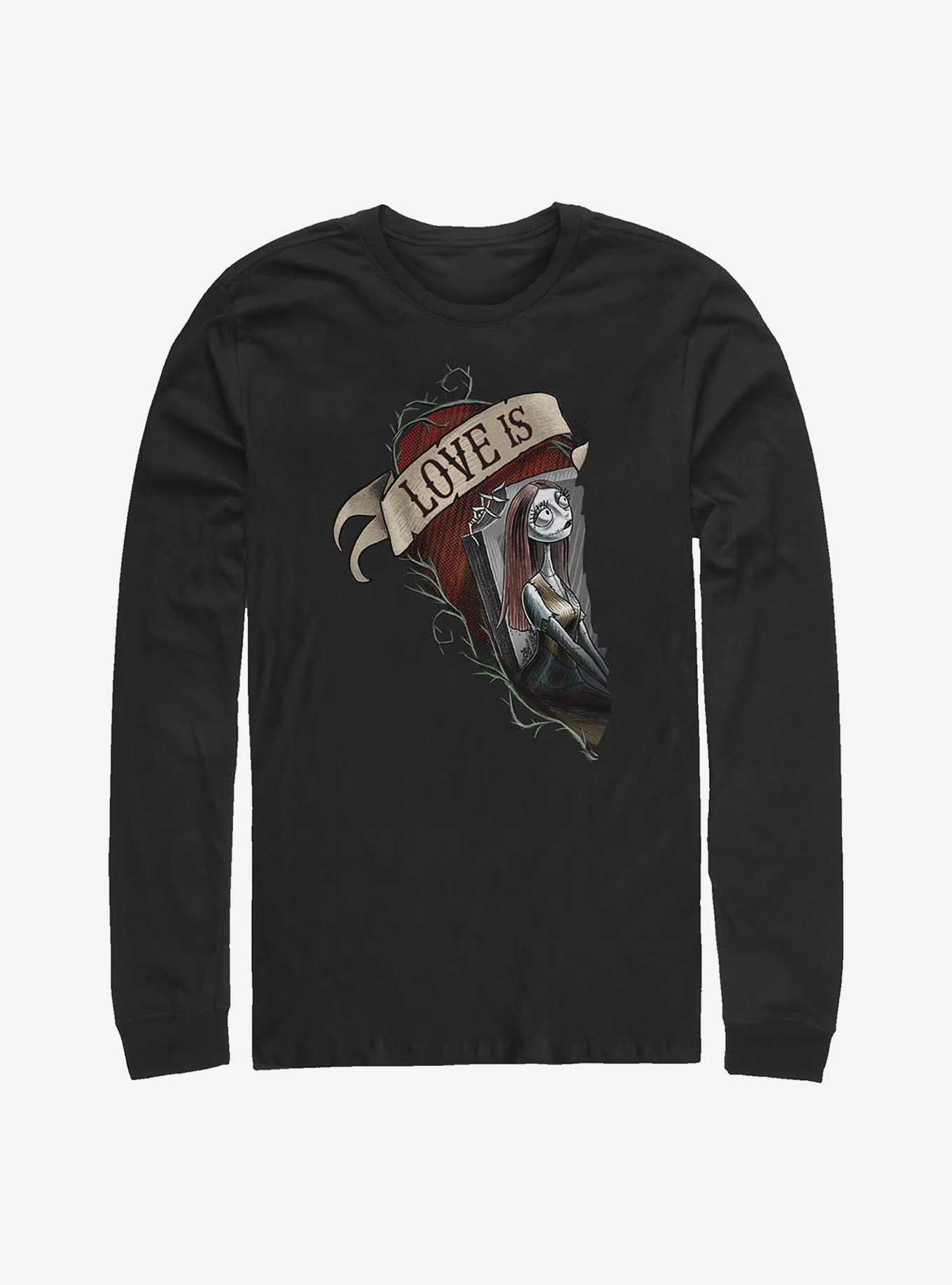 The Nightmare Before Christmas Sally Love Is Long-Sleeve T-Shirt | Premium Unisex T-Shirt, Trending Graphic Tee