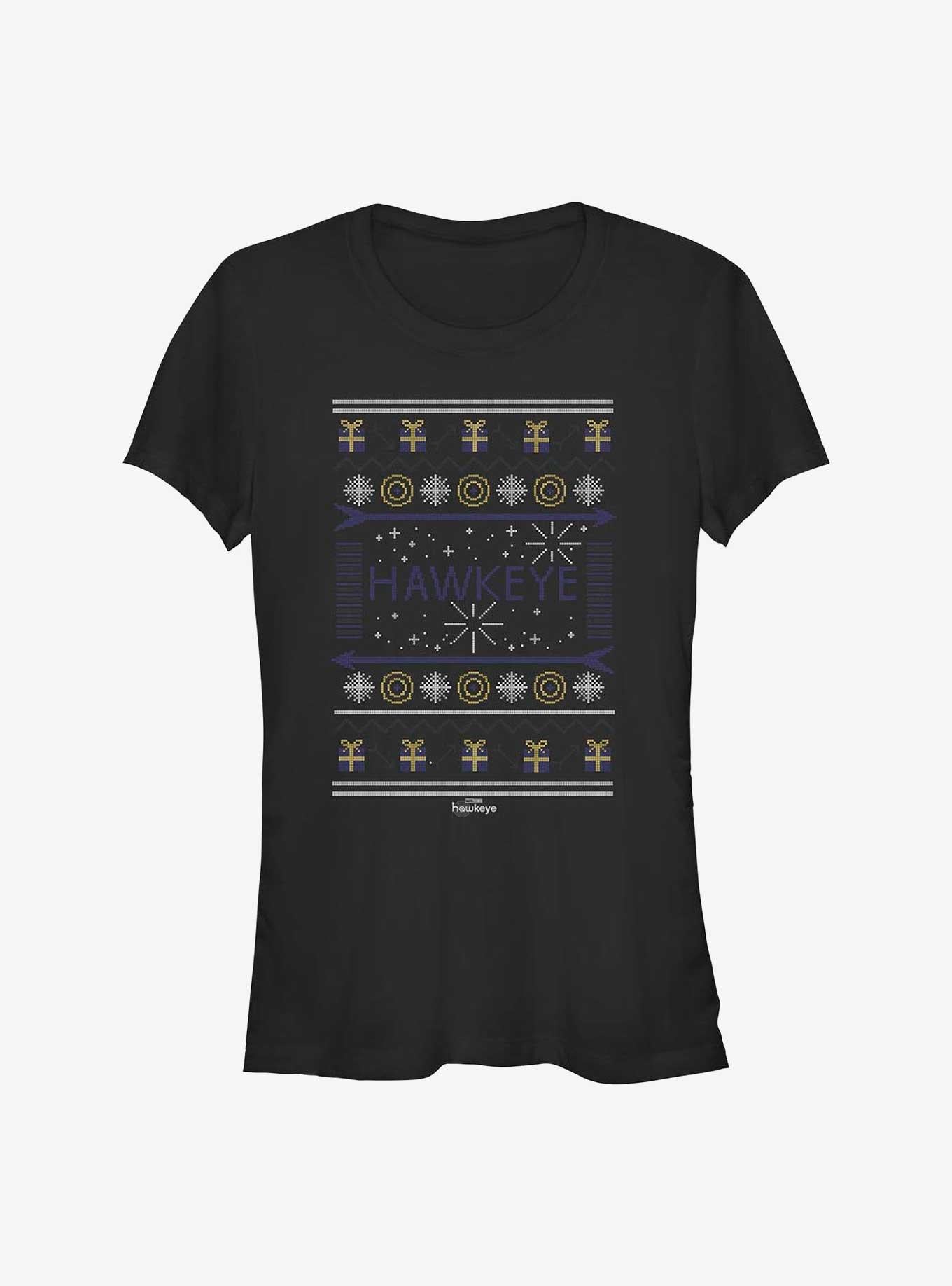 Marvel Hawkeye Hawkeye Christmas Sweater Girls T-Shirt T-Shirt | Best-Selling Artwork | Perfect For Daily Wear