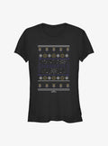 Marvel Hawkeye Hawkeye Christmas Sweater Girls T-Shirt