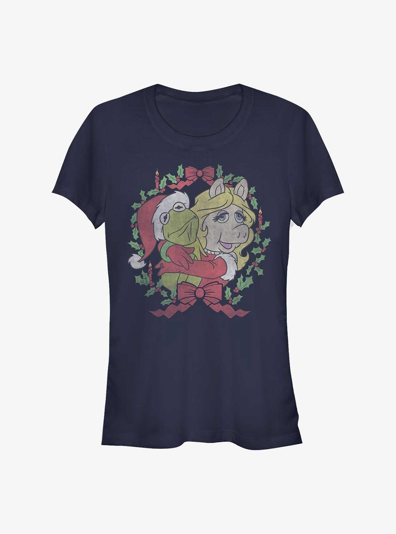 Disney The Muppets Kermy And Piggy Christmas Christmas Girls T-Shirt