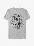 Disney The Nightmare Before Christmas Jack Until Death T-shirt | Trendy Graphic Tee | Casual Unisex T-shirt