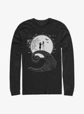 The Nightmare Before Christmas Jack & Sally Meant To Be Long-sleeve T-shirt | Trendy Graphic Tee | Casual Unisex T-shirt