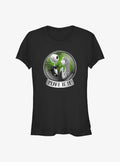 The Nightmare Before Christmas Nightmare Jack And Sally Snow Globe Girls T-Shirt T-Shirt | Exclusive Edition | Must-Have Style
