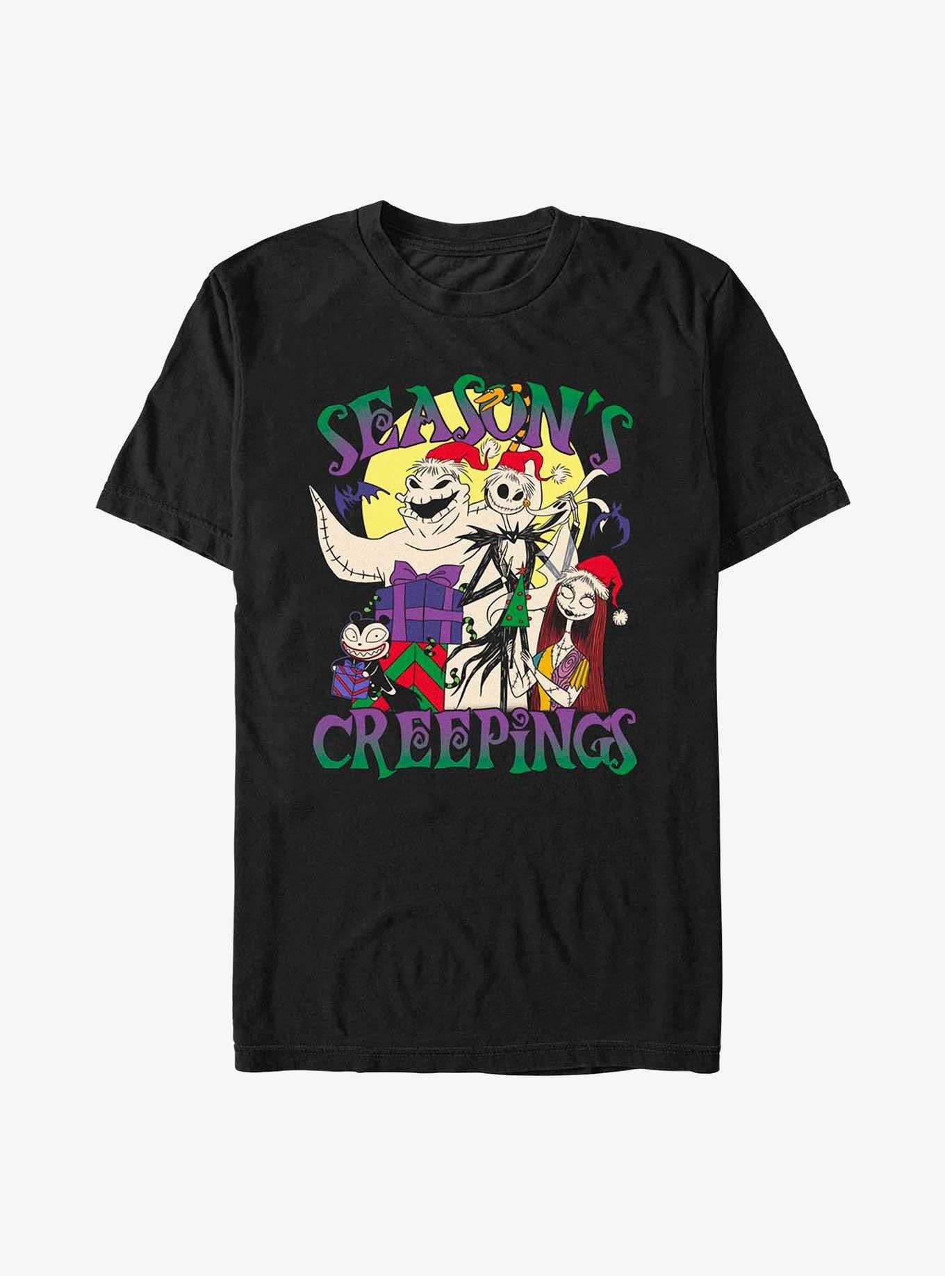 The Nightmare Before Christmas Season's Creepings Oogie Jack Sally T-Shirt T-Shirt | Viral Style | Must-Have Style