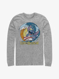 Disney Lilo Stitch Catch A Wave Long-Sleeve T-Shirt T-Shirt | Fan Favorite Style | Trending Now