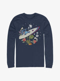 Disney Lilo Stitch Surfer Dude Long-Sleeve T-Shirt T-Shirt | Vintage Graphic Vibe | Trending Now