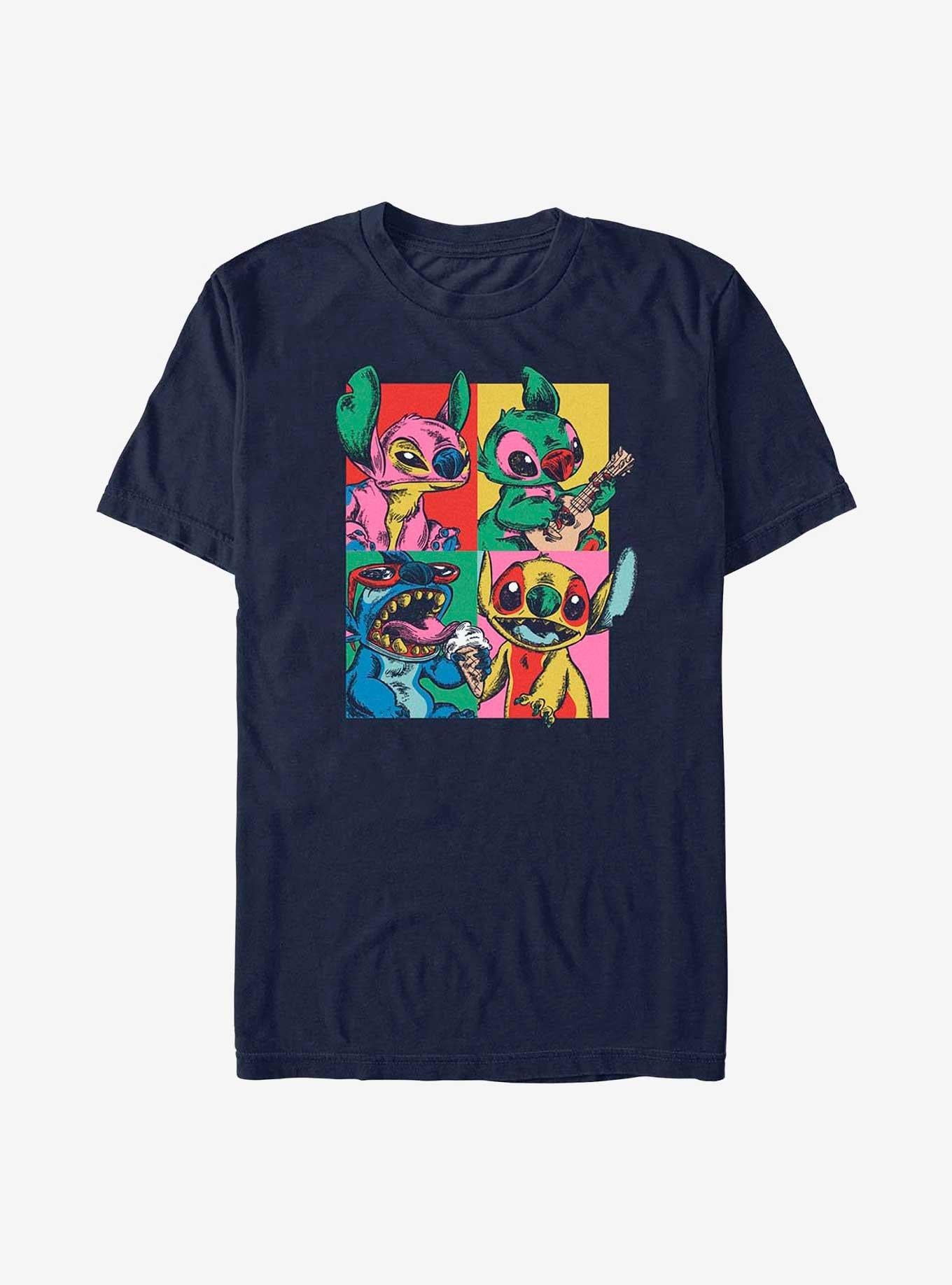Disney Lilo Stitch Grunge Stitch T-Shirt T-Shirt | Trending Streetwear Style | High Demand Item