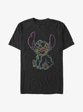 Disney Lilo Stitch Outline T-Shirt T-Shirt | Premium Graphic | Perfect For Daily Wear
