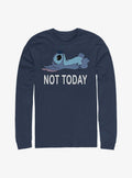 Disney Lilo Stitch Not Today Long-Sleeve T-Shirt T-Shirt | Trending Streetwear Style | Trending Now