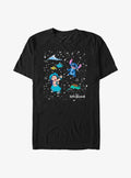 Disney Lilo Stitch Constellation T-Shirt T-Shirt | High-Quality Print | Perfect For Daily Wear