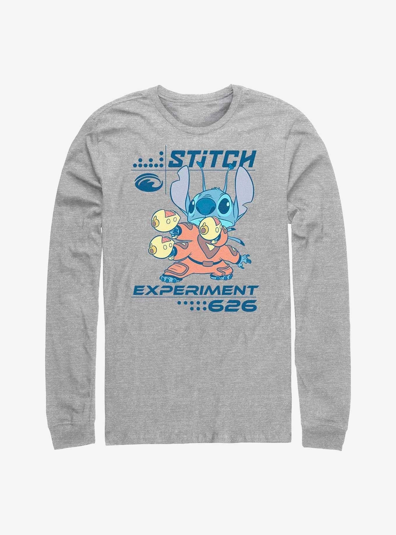 Disney Lilo Stitch Experiment 626 Long-Sleeve T-Shirt T-Shirt | Best-Selling Design | Top Pick For Fans