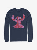 Disney Lilo Stitch Heart Fill Long-Sleeve T-Shirt T-Shirt | Best-Selling Artwork | Perfect For Daily Wear