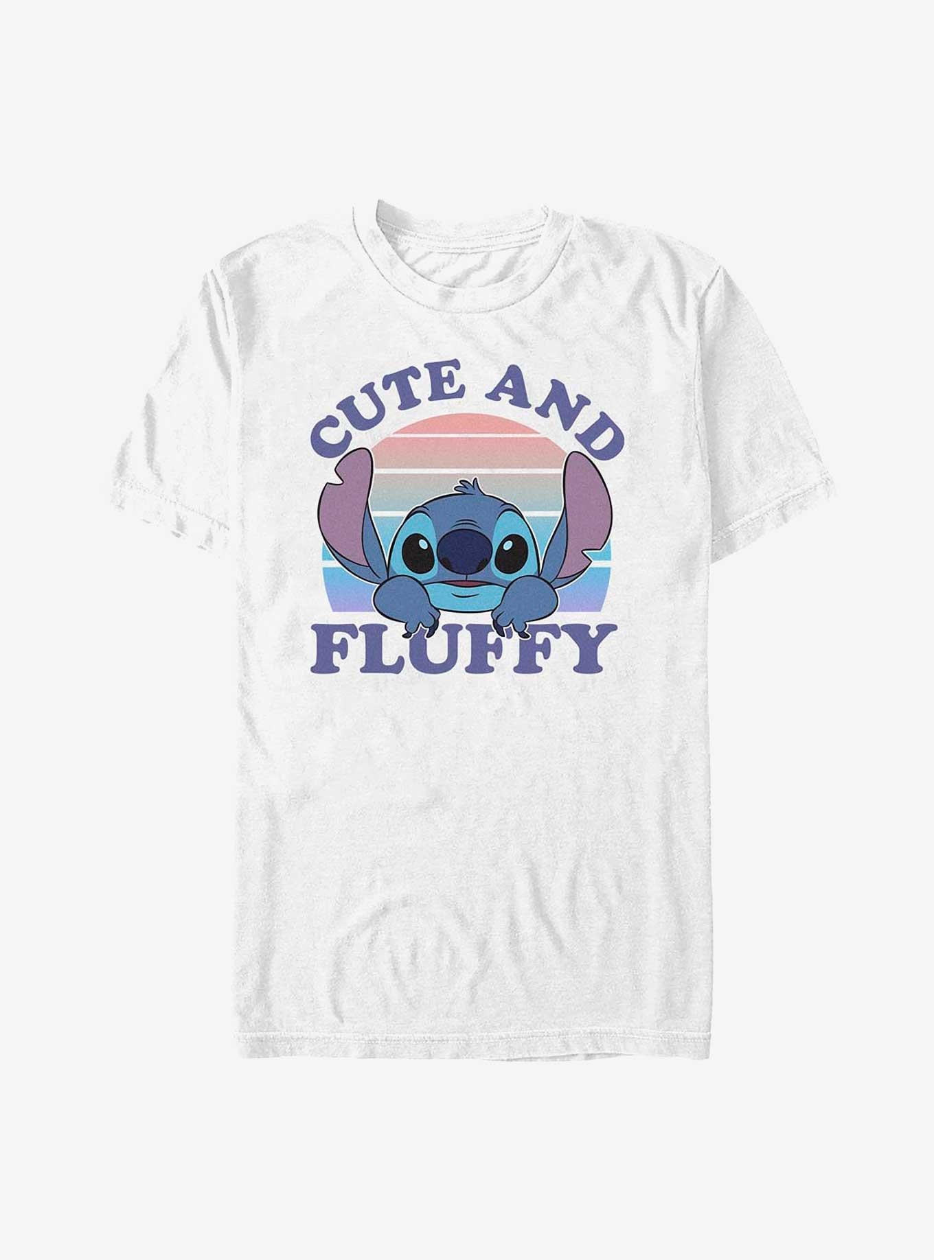 Disney Lilo Stitch Cute And Fluffy T-Shirt T-Shirt | Premium Graphic | Must-Have Style
