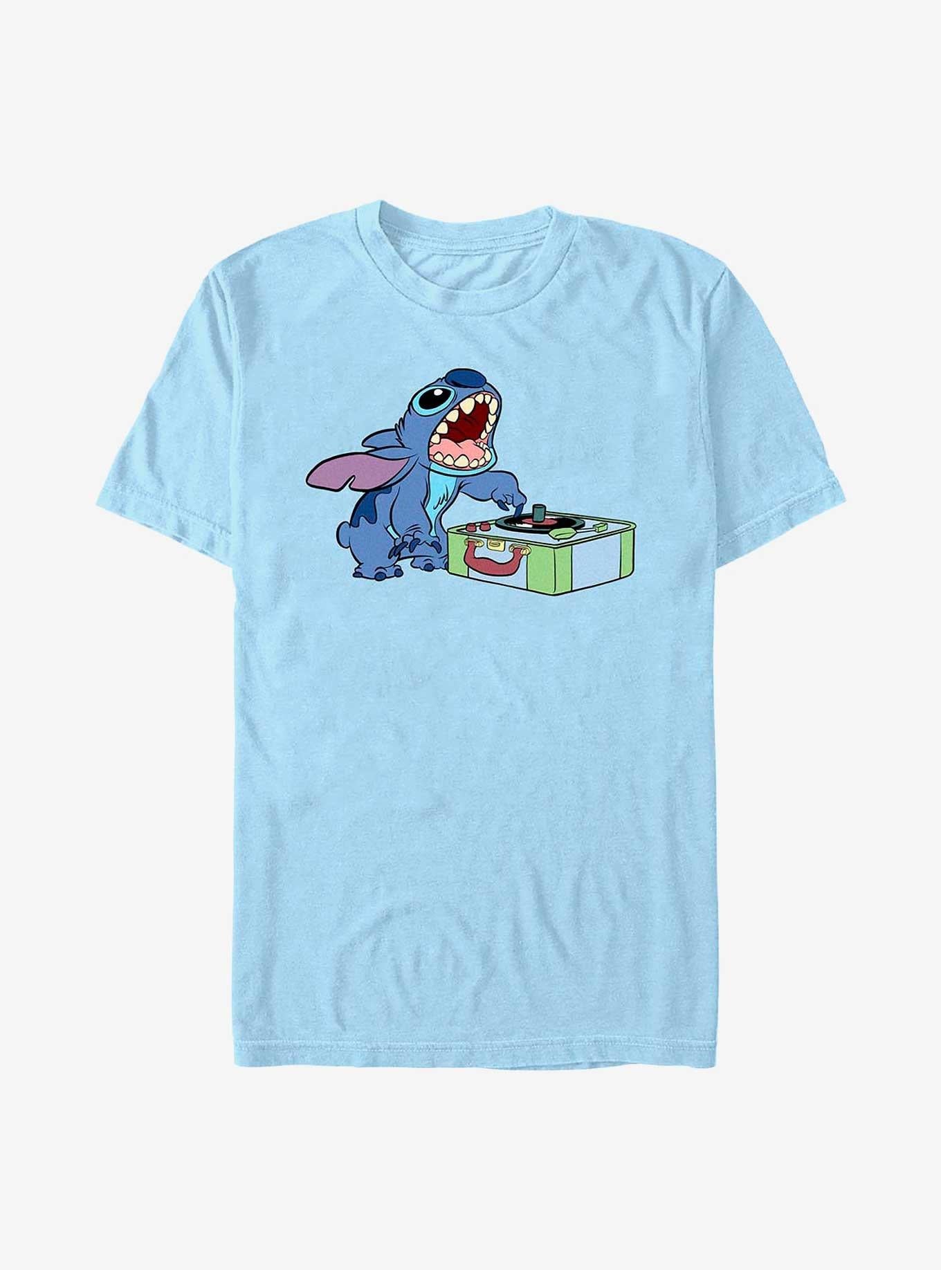 Disney Lilo Stitch DJ Stitch T-Shirt T-Shirt | High-Quality Print | Perfect For Daily Wear